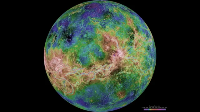 Venus mungkin akan terkoyak dari dalam
