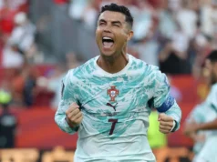 Video: Cristiano Ronaldo mencetak penalti untuk membuat kedudukan 1-1 untuk Portugal melawan Kroasia di babak 16 besar